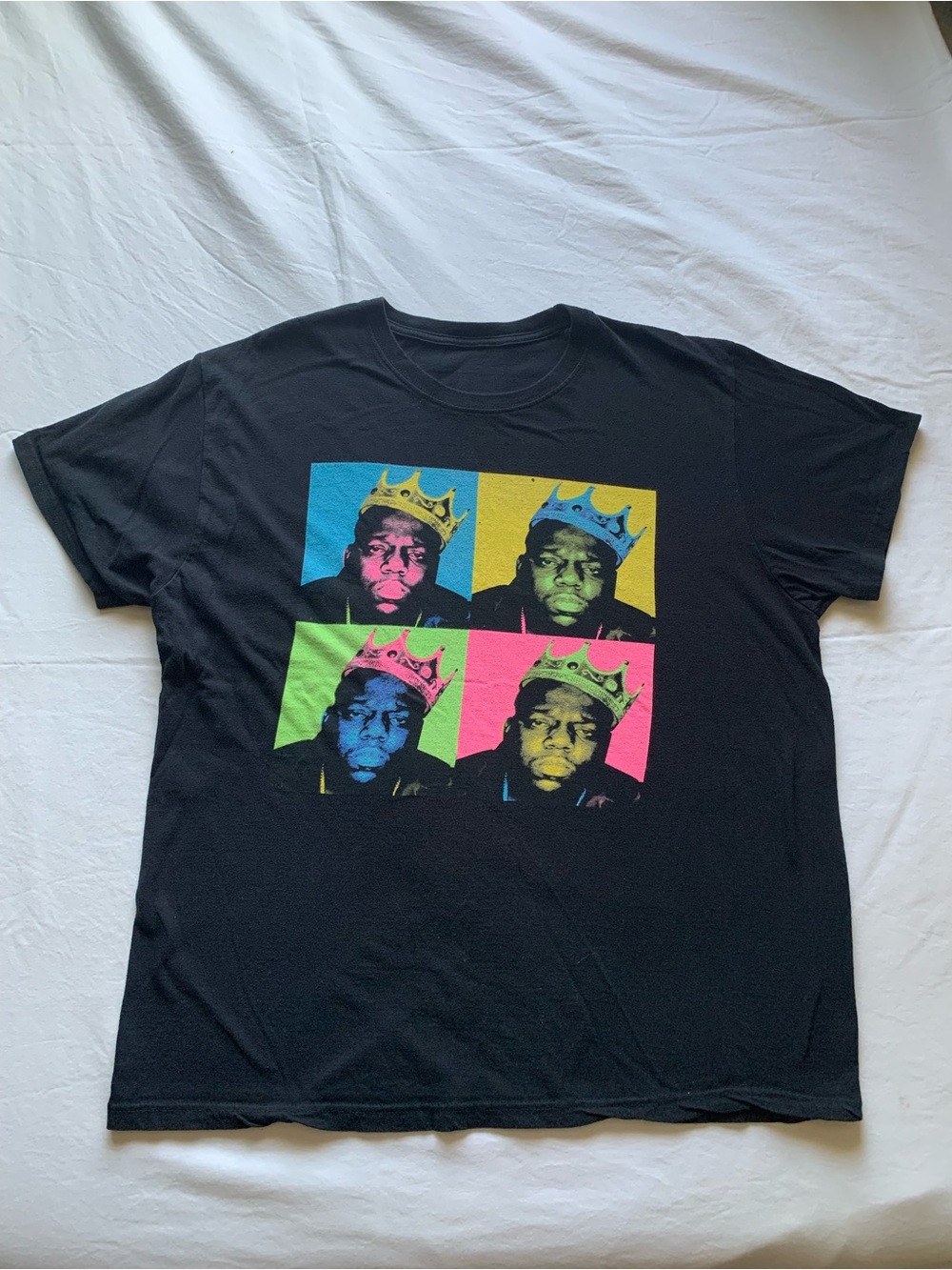 Notorious B.I.G. Biggie Smalls Vintage Graphic Short-Sleeve Tee Size XL